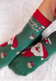 copy of Podkolanówki świąteczne Reindeer czerwone