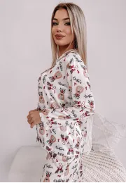 copy of Komplet piżama z koszulą i spodniami Special
