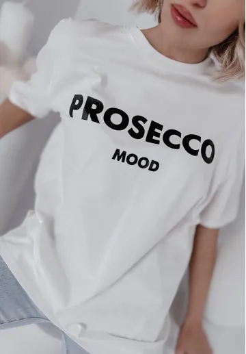 T-shirt z krótkim rękawem Prosecco biały 3