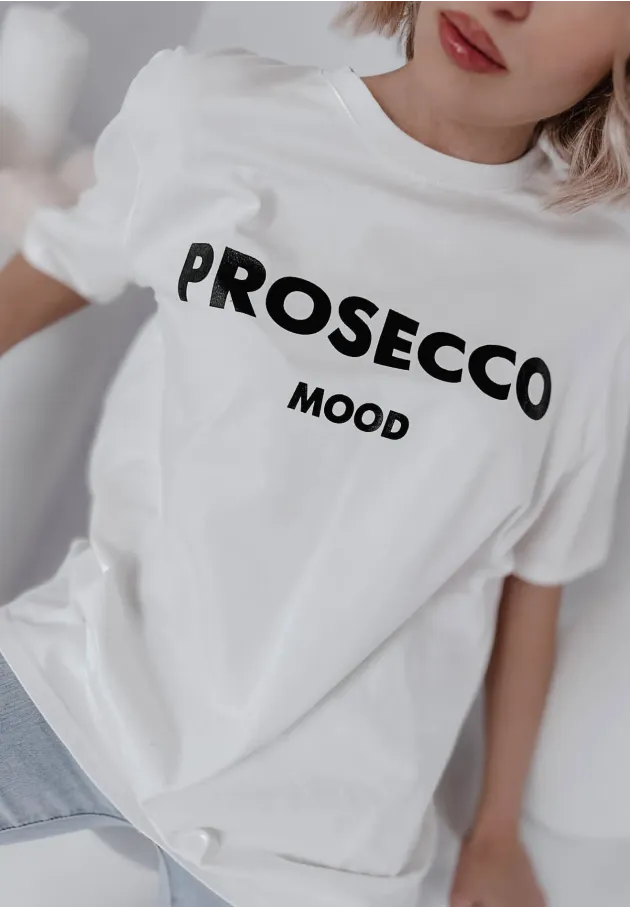T-shirt z krótkim rękawem Prosecco biały 3