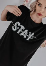 T-shirt Stay Focused czarny 4