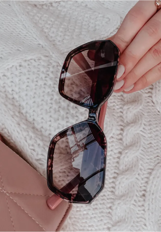 Okulary przeciwsłoneczne Sunny Shades różowe 4