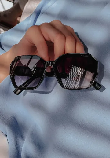 Okulary przeciwsłoneczne Sunny Shades czarne 4
