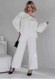 Elegancki komplet Saria biały