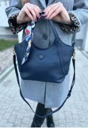 Torebka kuferek  Estelle granatowa1
