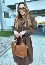 Torebka kuferek Estelle camel