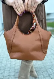 Torebka kuferek Estelle camel 6