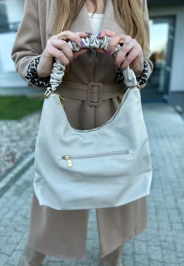 Torebka shopperka Erica beżowa 5