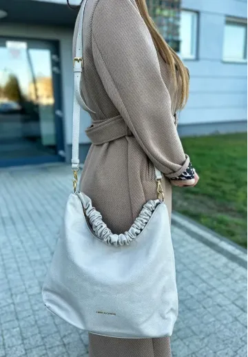 Torebka shopperka Erica beżowa 2