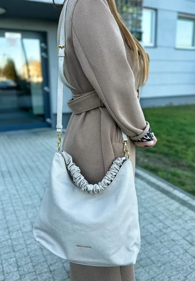 Torebka shopperka Erica beżowa 2