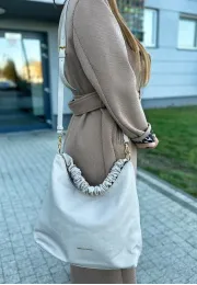 Torebka shopperka Erica beżowa 2