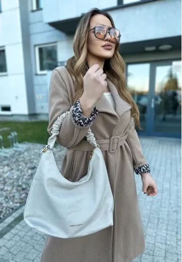 Torebka shopperka Erica beżowa 3