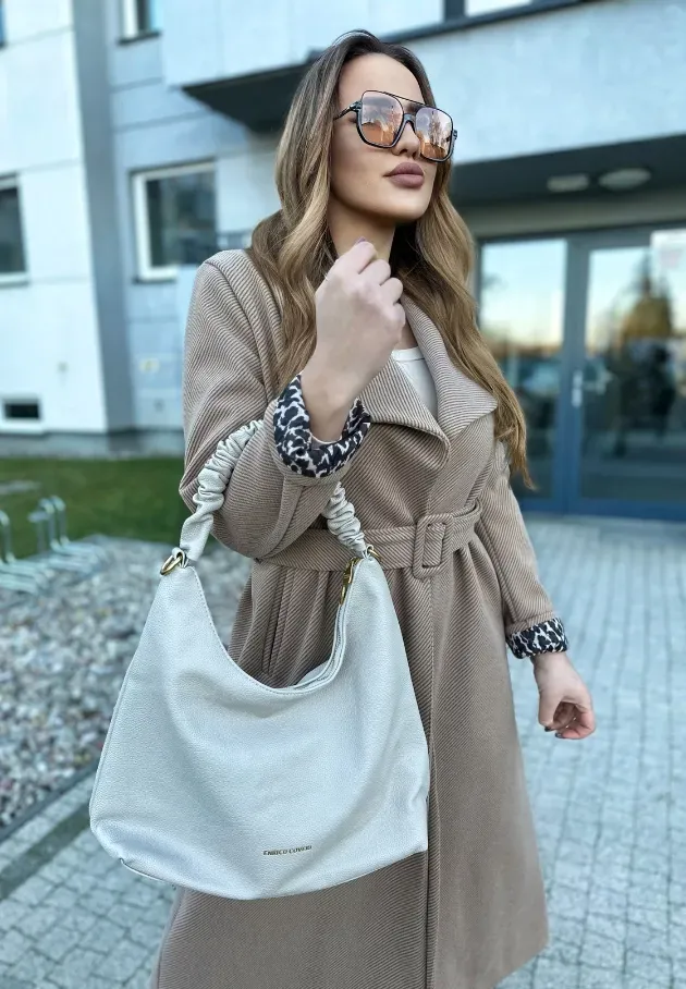 Torebka shopperka Erica beżowa 3