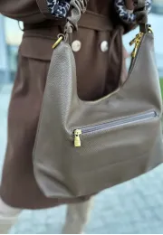 Torebka shopperka Erica brązowa 7