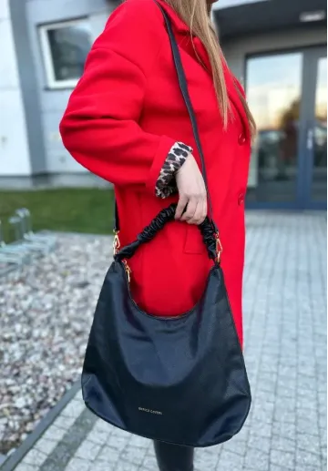 Torebka shopperka Erica czarna