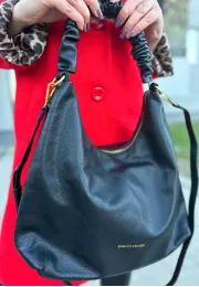 Torebka shopperka Erica czarna