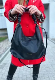Torebka shopperka Erica czarna