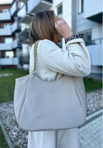 Torebka shopperka Belinda beżowa 2