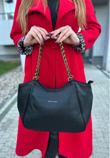 Torebka shopperka Belinda czarna 4