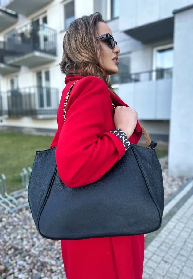 Torebka shopperka Belinda czarna 1