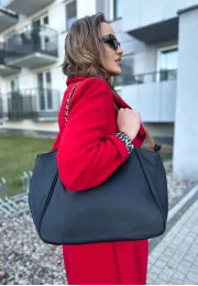 Torebka shopperka Belinda czarna 1