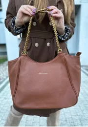 Torebka shopperka Belinda camel 6