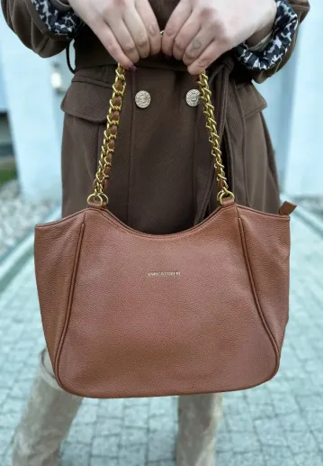 Torebka shopperka Belinda camel 1