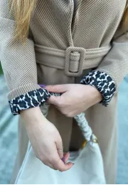 Długi płaszcz Alison beżowy 4