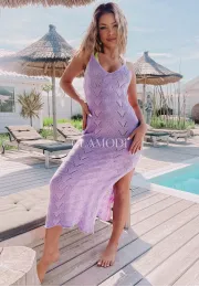 copy of Openwork Atena dress, lilac