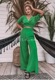 Spodnie Mollie zielone